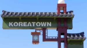 koreatown sign