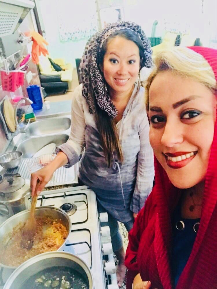 cooking class in iran