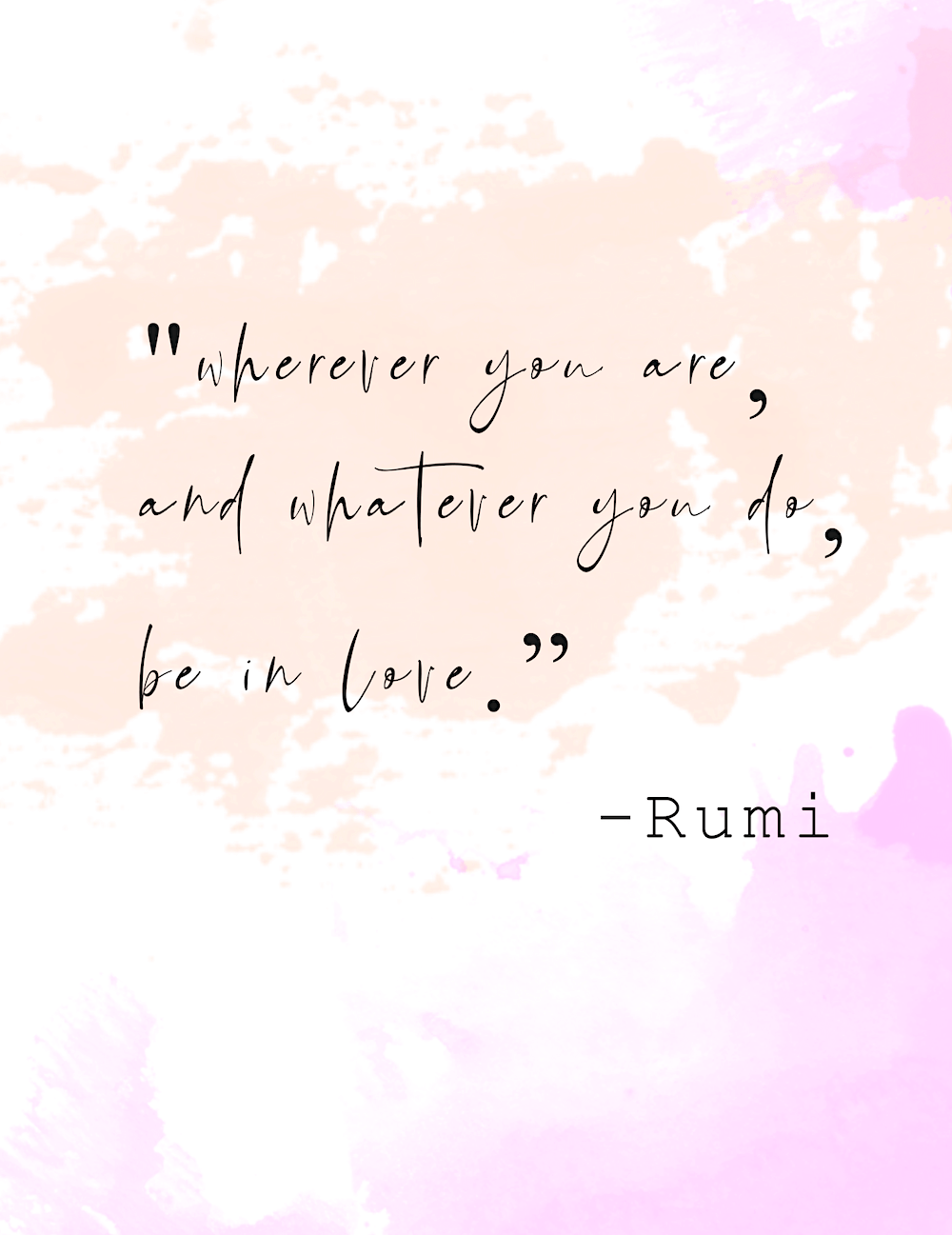 colorful rumi quotes